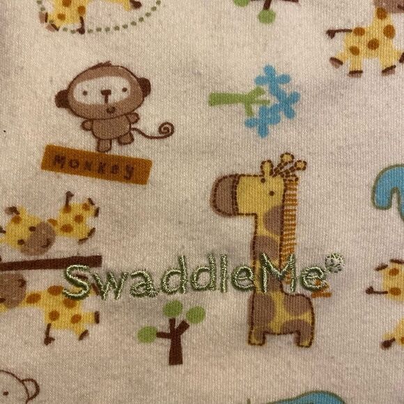 SwaddleMe Summer Small Sleep Sack with Animals - Picture 3 of 4